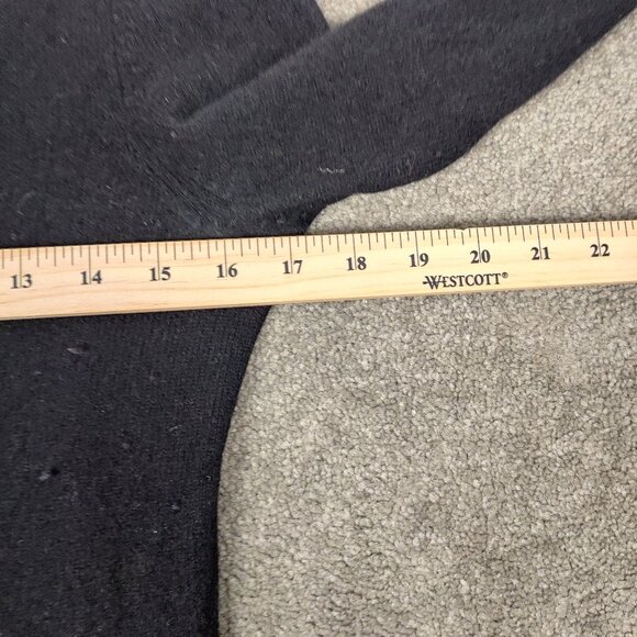 Lord & Taylor Women's Sweater Size M Gray Cashmere Business Casual Chic - Picture 5 of 6